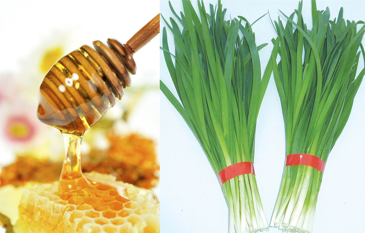 蜂蜜和韭菜可以一起吃嗎(韭菜和瘋子一起吃會出現什么副作用) 蜂蜜和韭菜可以一起吃嗎(韭菜和瘋子一起吃會出現什么副作用)
